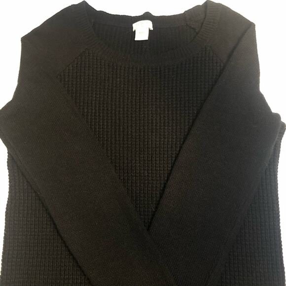 J Crew Factory Thermal Waffle Knit XXS - Picture 3 of 9